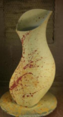 Under glaze spraying